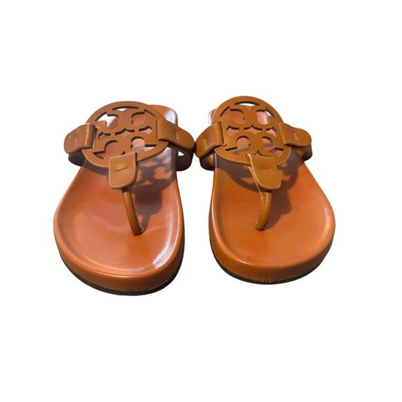 Tory Burch Miller Cloud Thong Sandals Leather (no size visible, about size 7) - Picture 1 of 7